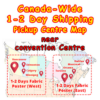 Canada-wide Poster Pickup Centre across Canada