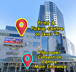 Vancouver Poster - Onsite Printing Vancouver Convention Centre in Downtown